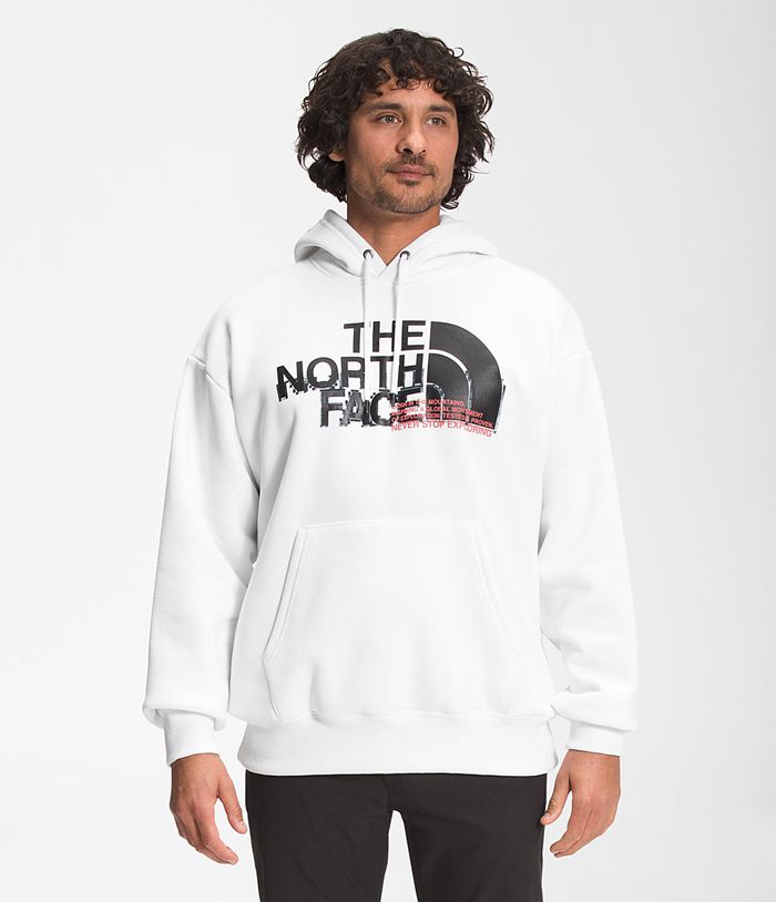 The North Face Mens Hoodie Coordinates Pullover 058YRPVFJ - White